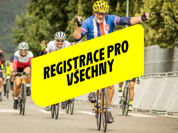 Start registrace pro všechny